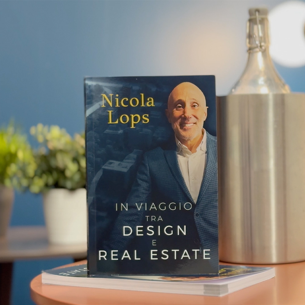 Nicola Lops libro in viaggio tra design e real estate